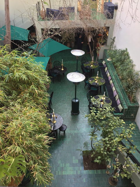 restaurant Le jardin a Marrakech by Nat et nature