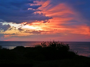 Twilight By The Pacific