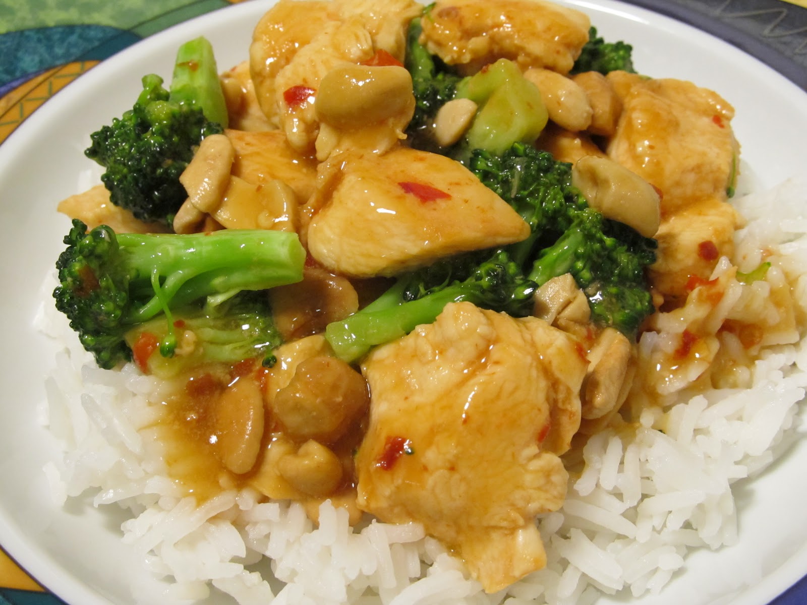 Jenn's Food Journey Spicy Cashew Chicken Stir Fry