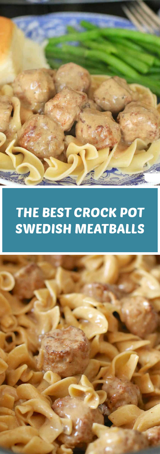 The Best Crock Pot Swedish Meatballs #crockpot #meatballs
