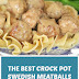 The Best Crock Pot Swedish Meatballs #crockpot #meatballs