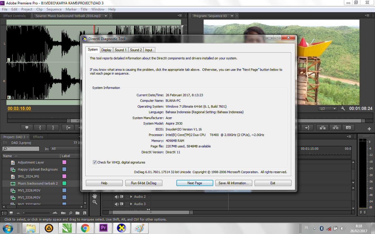 Tips Editing Video dengan Spek Laptop Minimum KARYA BERCERITA