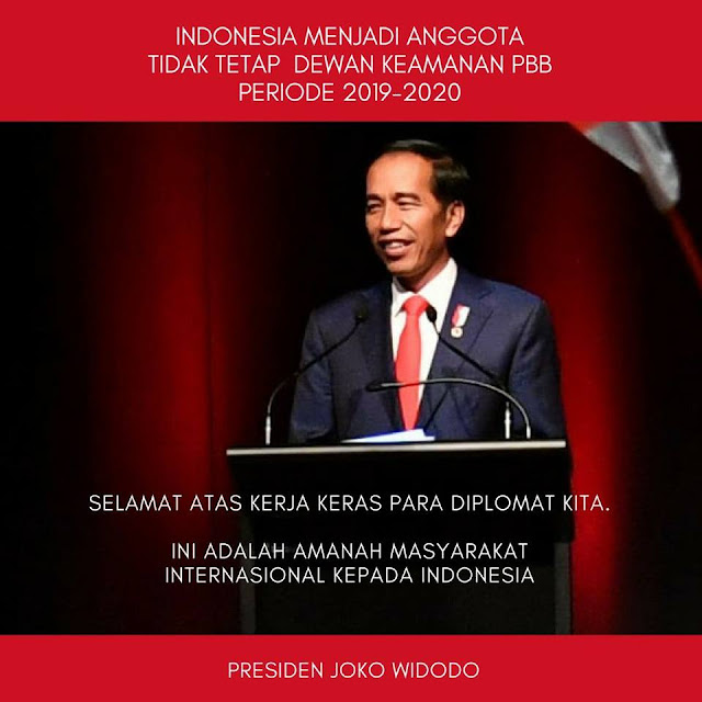 Jadi Anggota DK PBB, Presiden Jokowi: Hasil Kerja Keras Indonesia, Tidak Hamburkan Uang