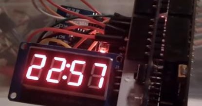 Arduino tehNiq: Arduino clock on TM1637 display