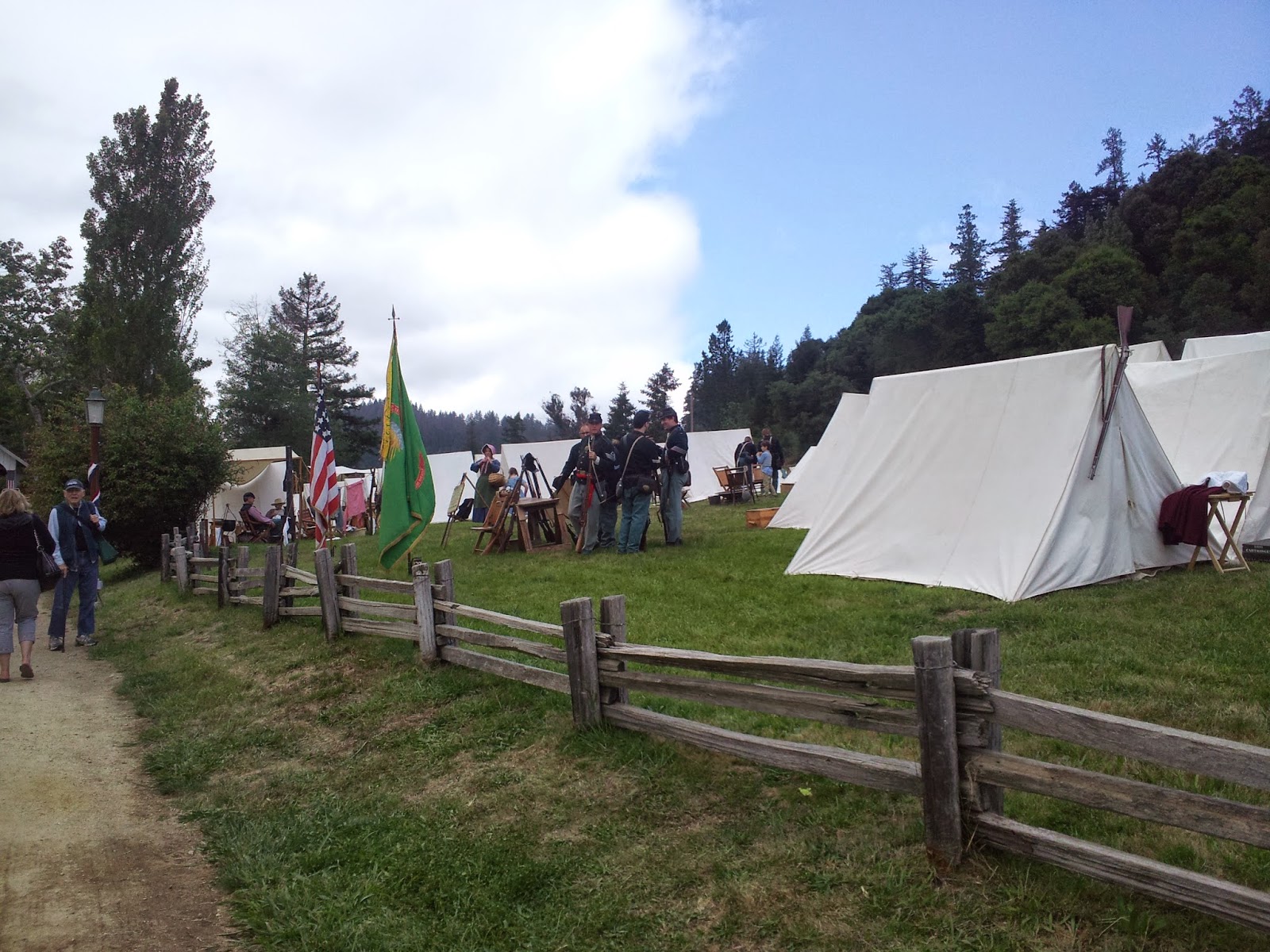 TeachingCurve Living History U.S. Civil War Reenactment at Roaring