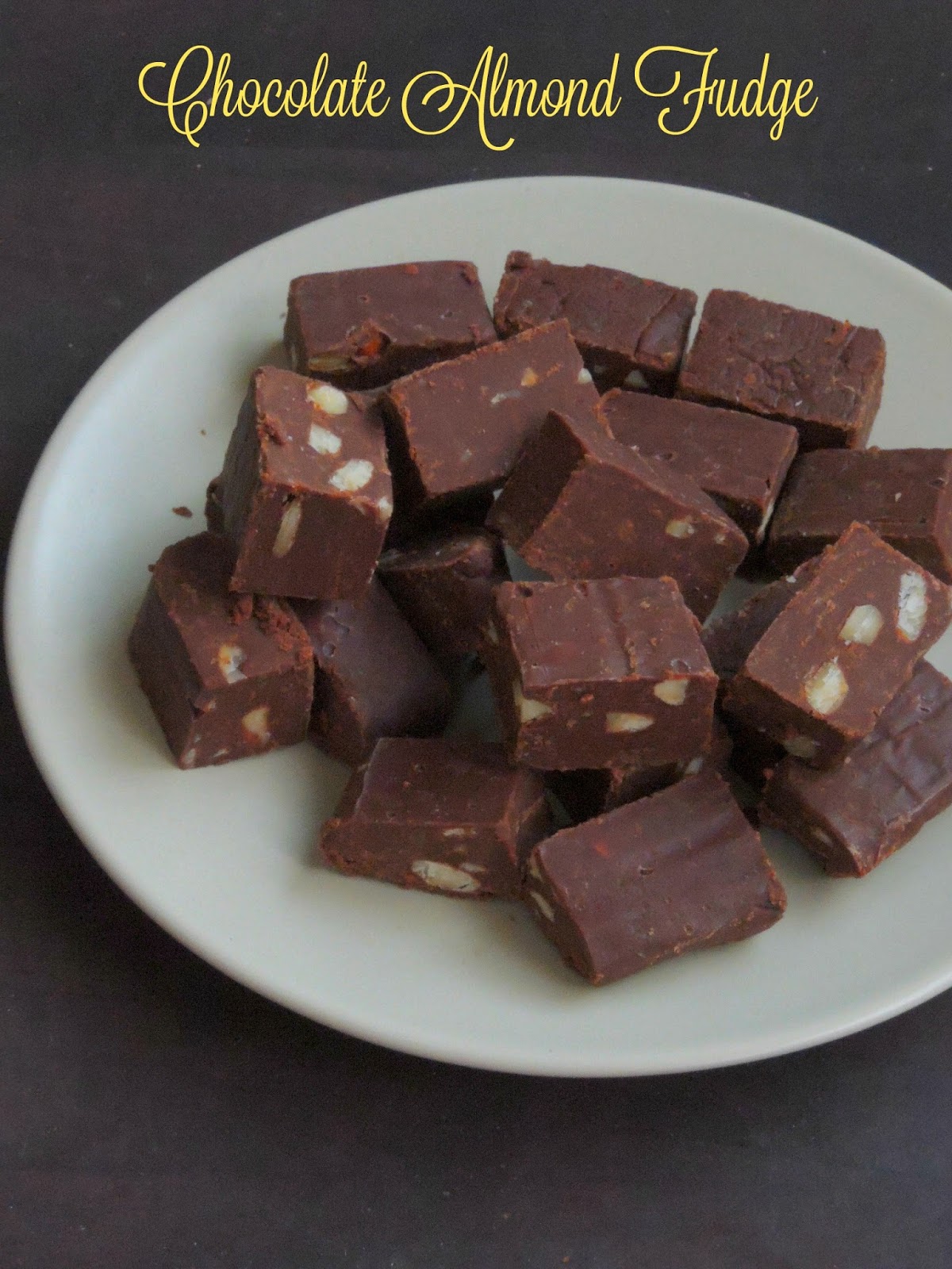 Dark Chocolate Almond Fudge Cook N Click