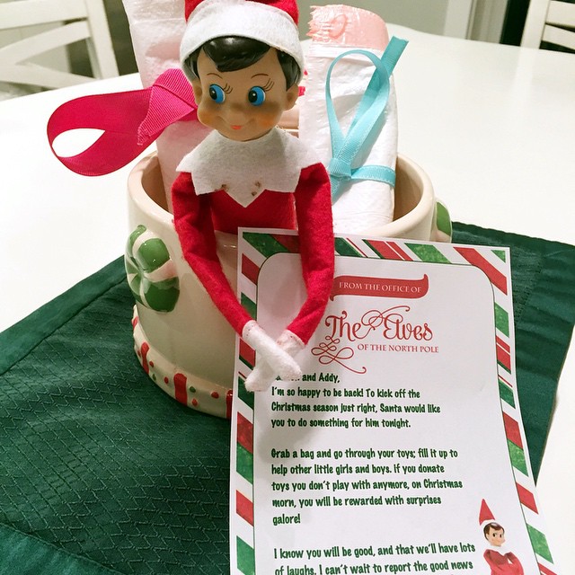 Growing up Godbold: {Elf on The Shelf} Welcome Letter with Free Printable