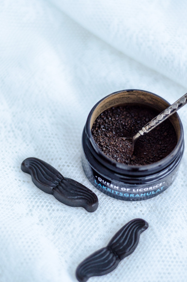 Louise´s Spis Crazy Good Licorice Pannacotta with Licorice Caramel