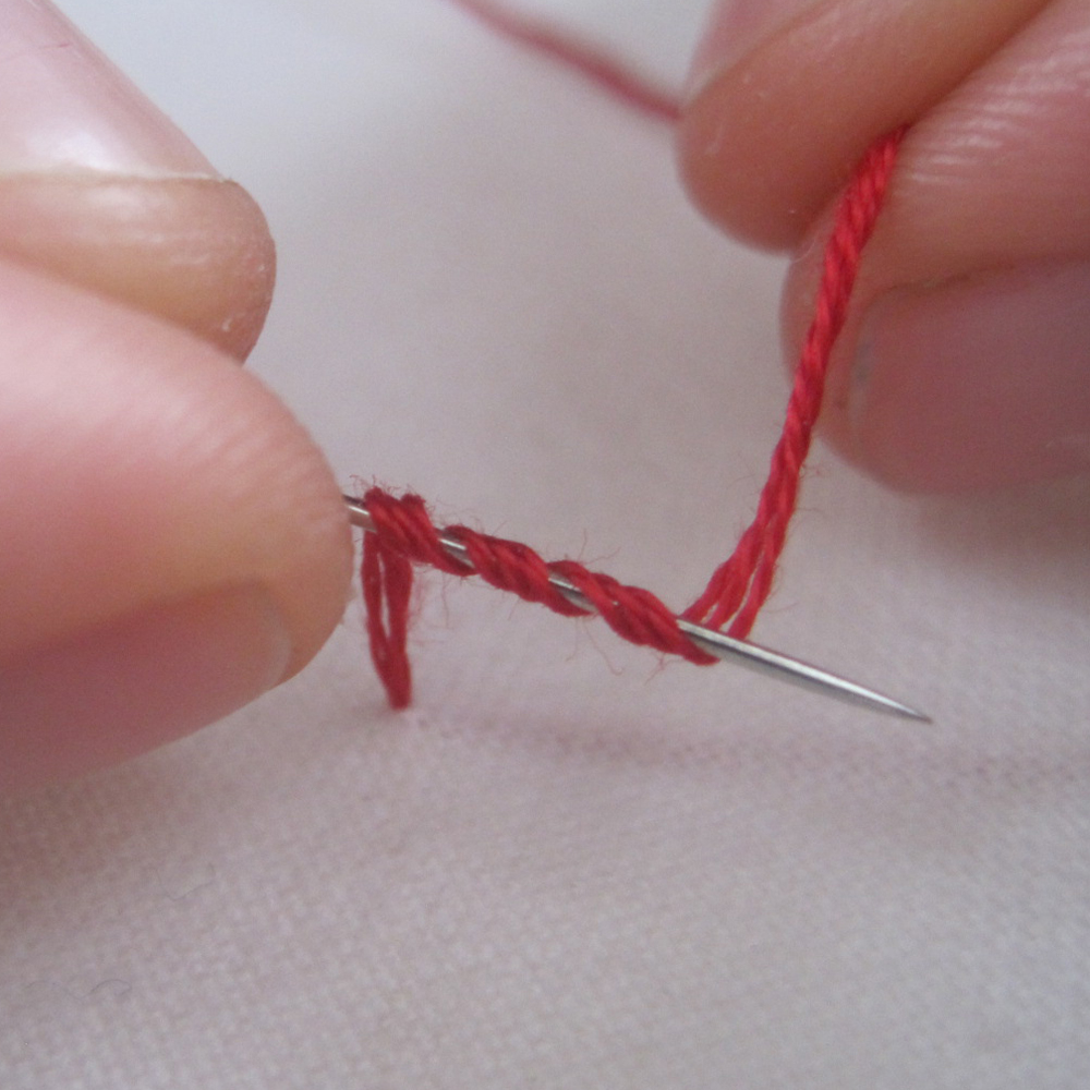 CuriousDoodles Embroidery Tutorial French Knot