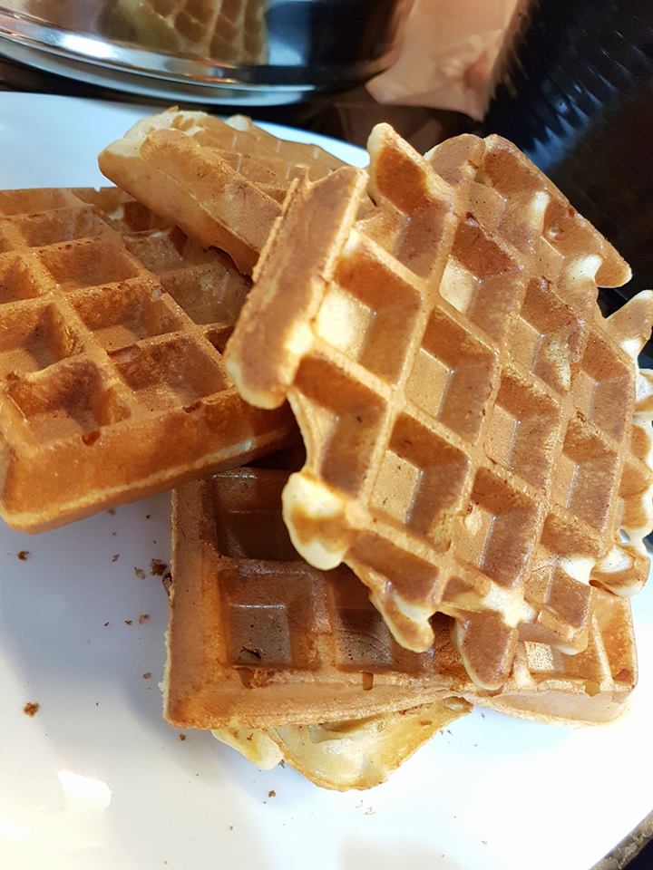 The Baking Biatch by Cynthia Lim Baby Friendly Waffles