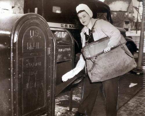 Flashback Summer: New Emails! - First Female Mail Carrier in Chicago, 1944