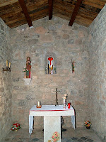 Interior de la capella de Santa Àgata