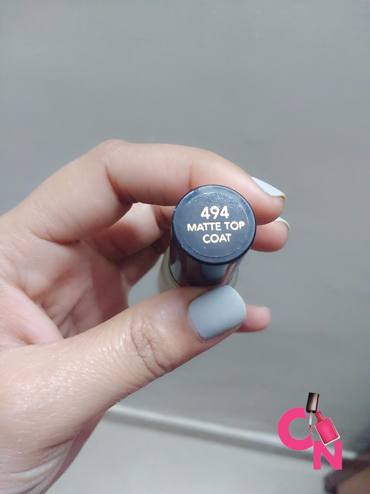 Revlon Matte Top Coat 494 Review & Swatches