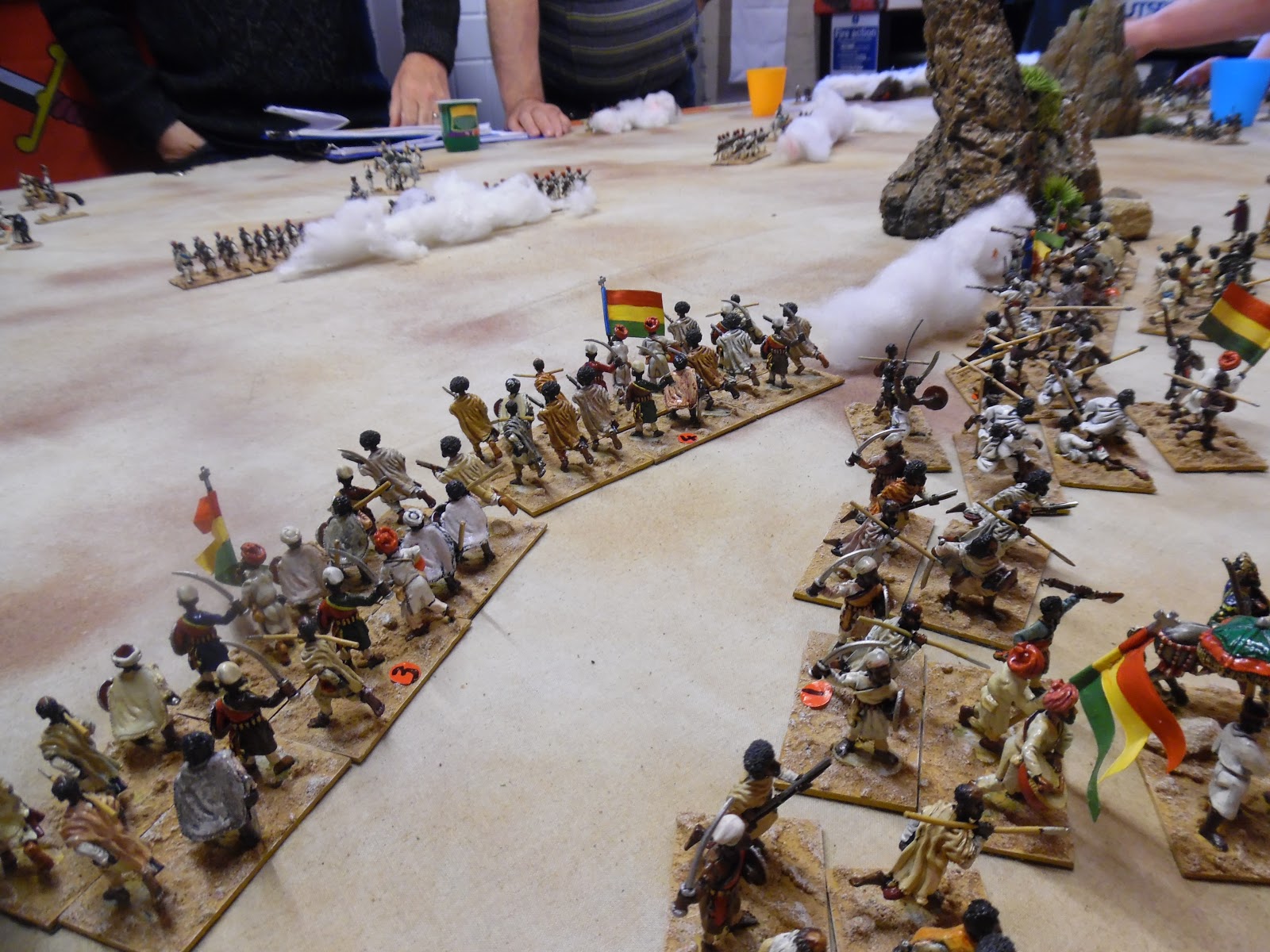 Westerhope Wargame Group Battle of Gondar 16th March 1896.
