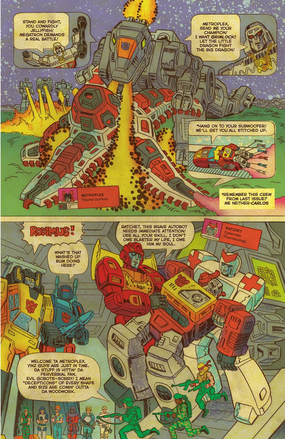 Transformers vs. G.I. Joe chapter 5 page 10