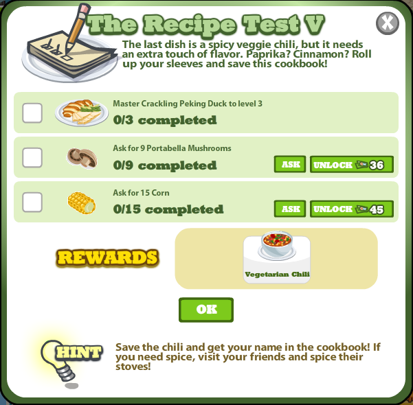 Cooking Tale The Recipe Test