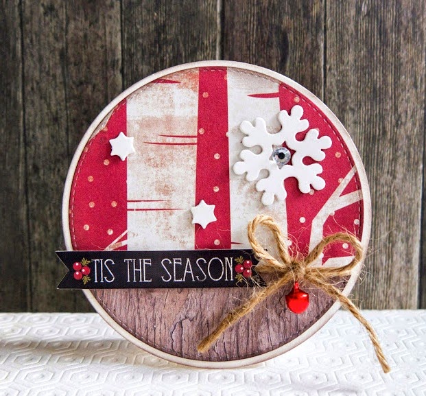  danipeuss.de BLOG Tutorial Runde Weihnachtskarten ganz