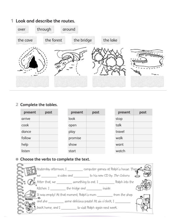 The English Cubby: Unit 5 Review Worksheets