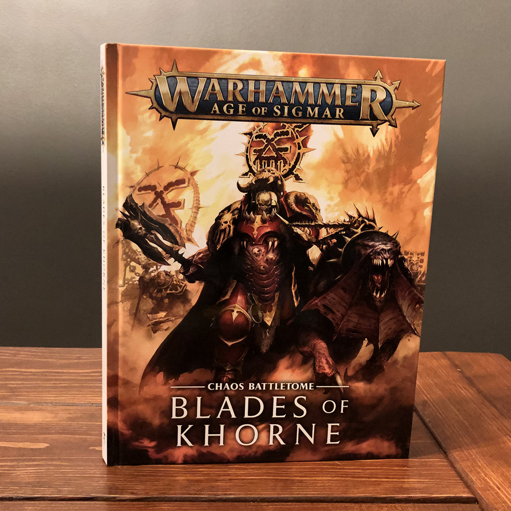 Age of Sigmar Warhammer Blades of Khorne Chaos Battletome