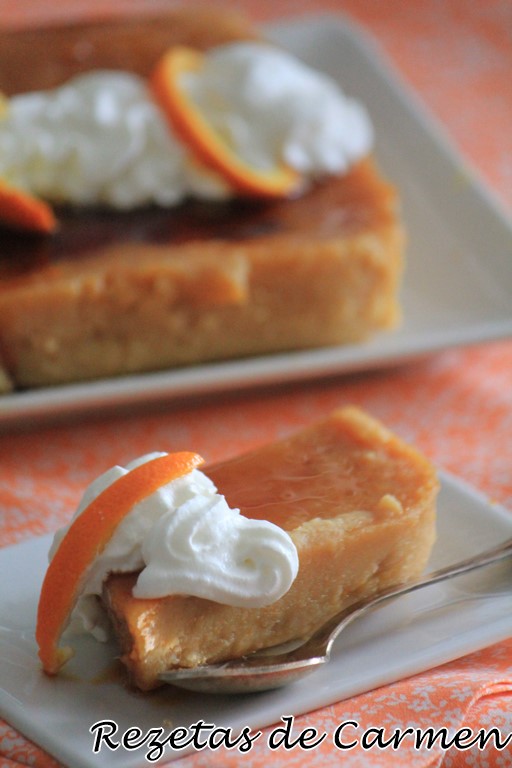 Pudin de naranja