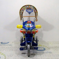 royal ry1082cj classic baby tiger kanopi jok kain tricycle