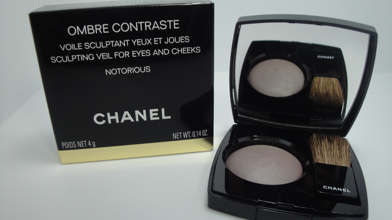 Chanel Ombre Contraste Sculpting Veil For Eyes & Cheeks In Notorious