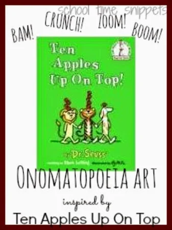 teaching Onomatopoeia with art
