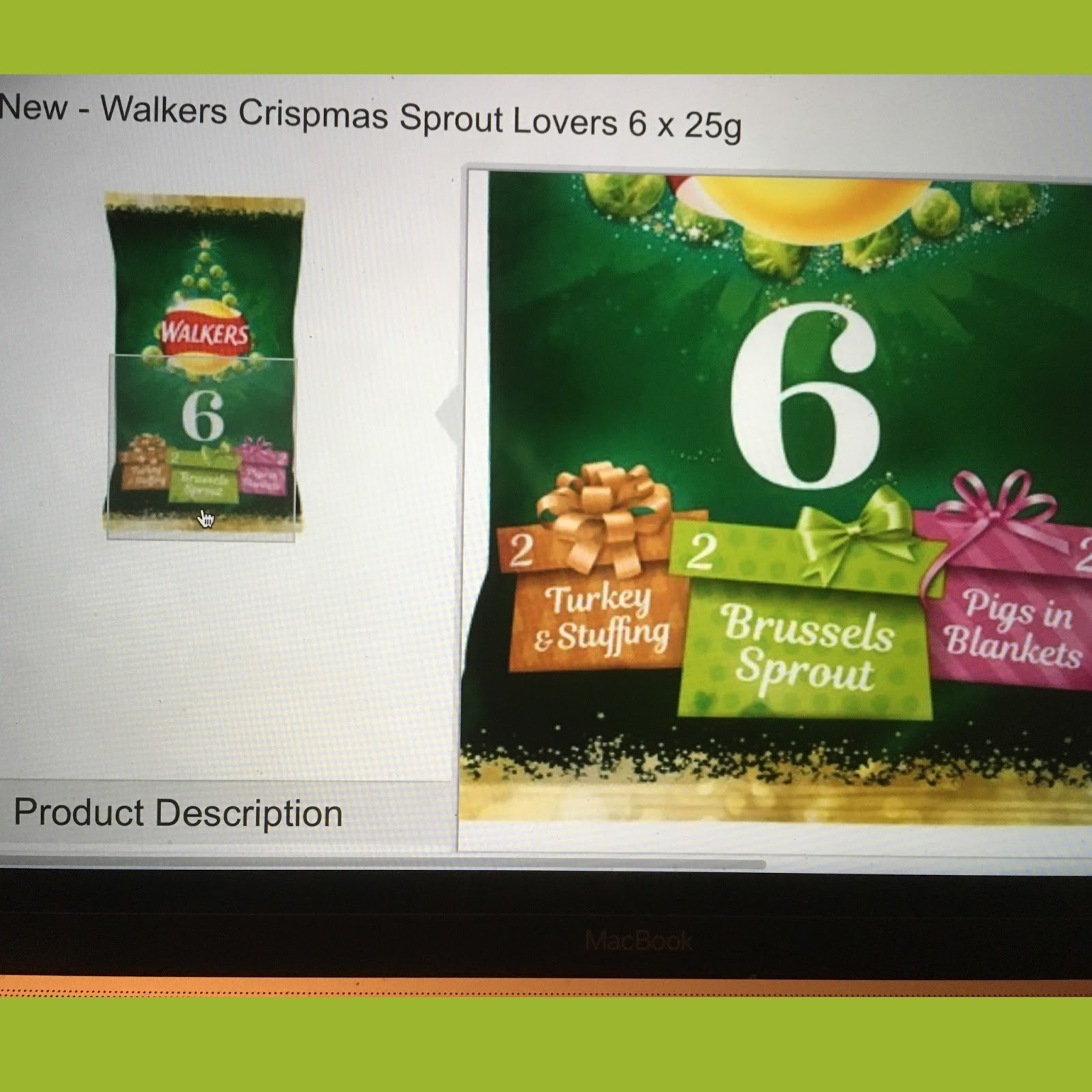 FOODSTUFF FINDS Sneak Peak Walkers Christmas Crisps including