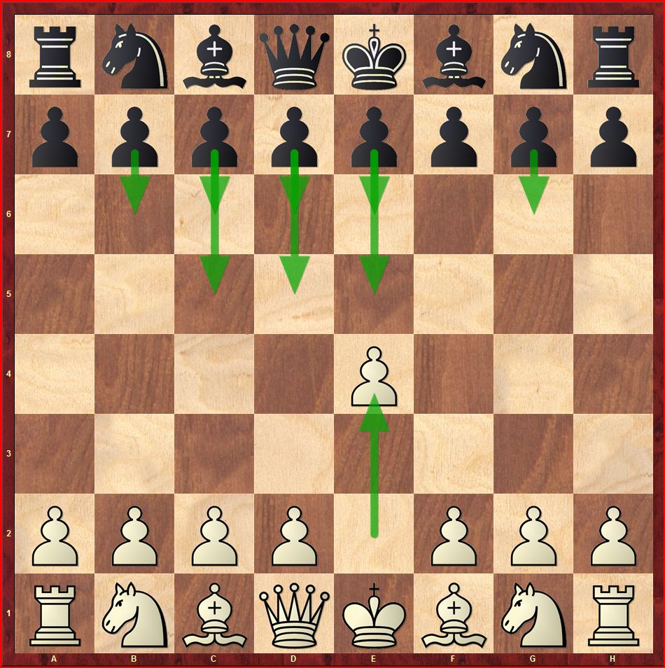 Chess960 Jungle Chess960 Naming the Pawn Moves and Insider Information