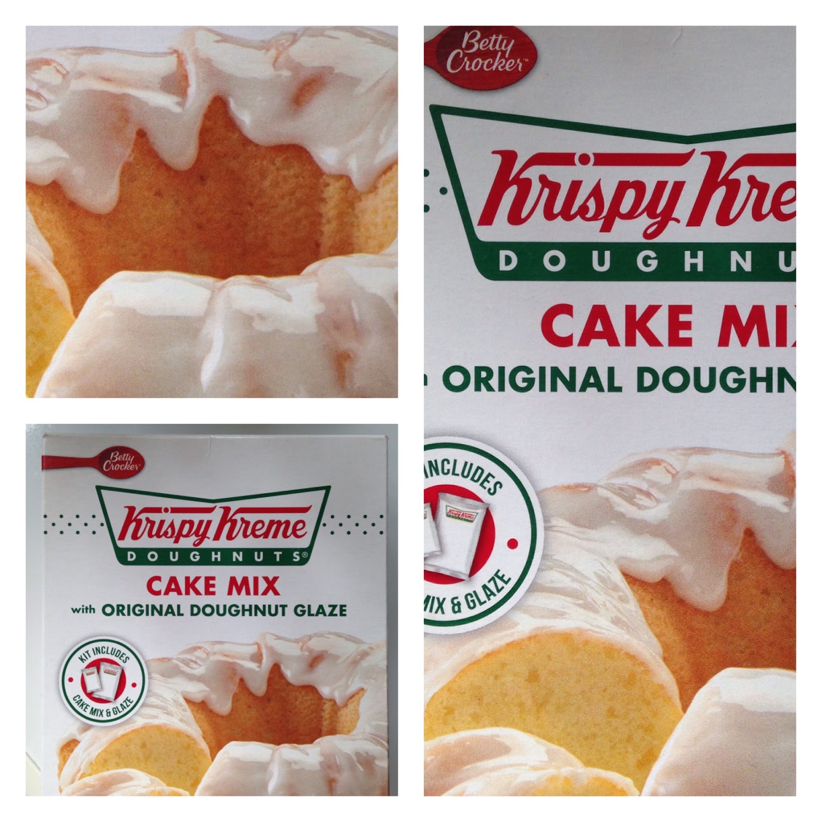 Turnips 2 Tangerines Krispy Kreme Cake with Glaze and Roasted Strawberries