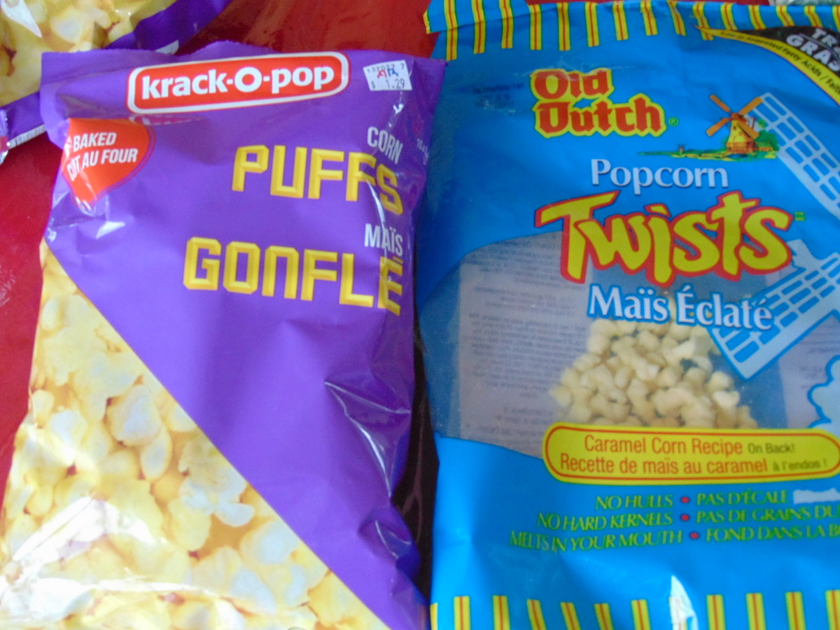 Crunchy Caramel Corn Puffs