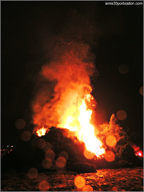 Hogueras Americanas:Old Newbury Bonfire