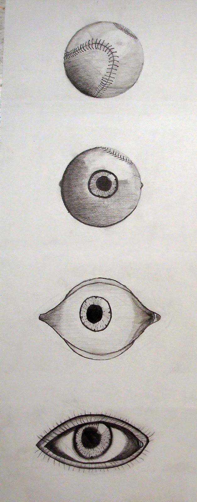 Art at OHS Metamorphosis Drawings