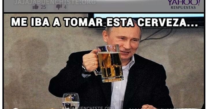 Me iba a tomar esta cerveza