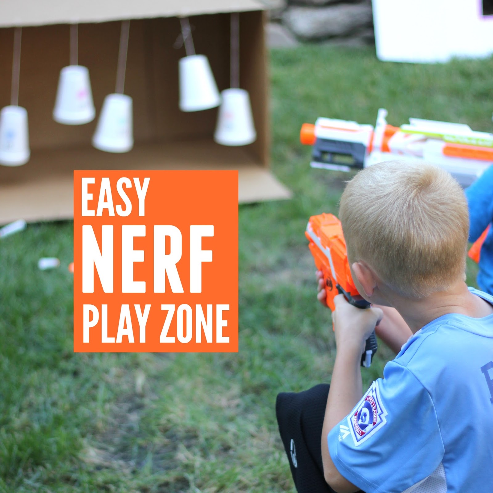 Toddler Approved!: Create a Fantastically Simple NERF Family Play Zone