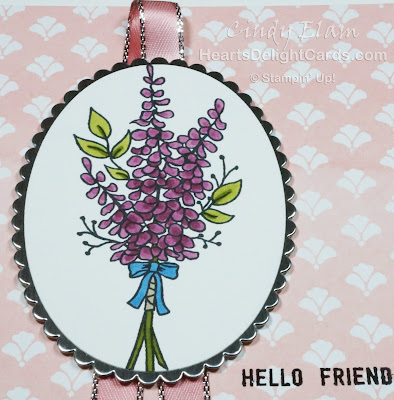 Heart's Delight Cards, Lots of Lavender, Sale-A-Bration 2018, Hello Friend, Stampin' Up!