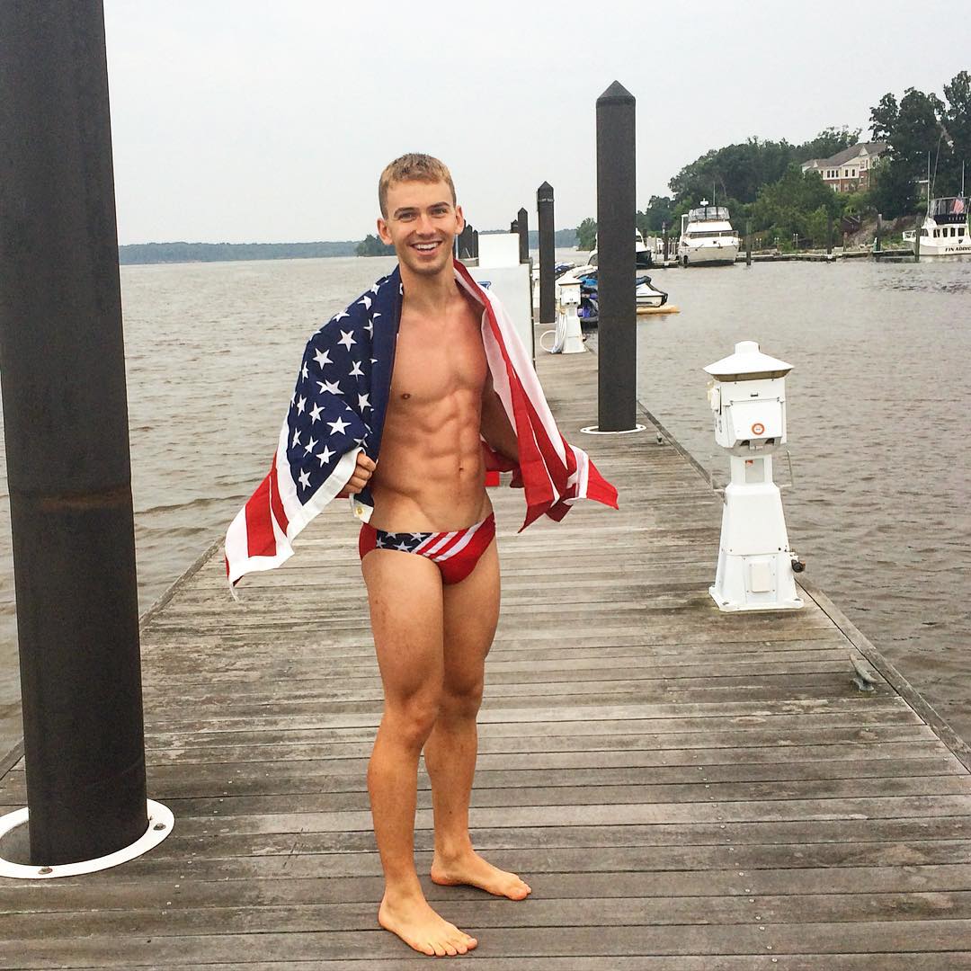 Speedo Musings: Red, White, and Blue Speedo