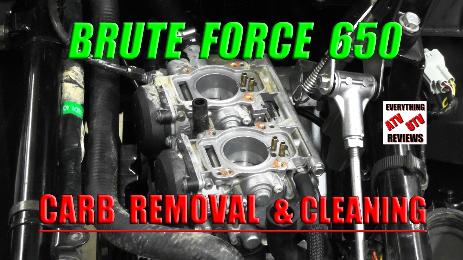 ATV UTV REVIEWS: How to remove the the Brute 650 or Prairie