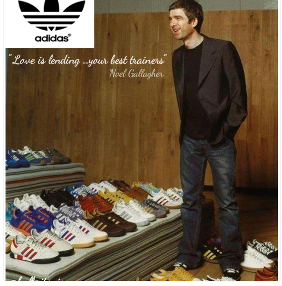 Oasis Notizie - Il blog in italiano sugli Oasis e sui Gallagher: Arrivano le scarpe Adidas Spezial firmate Noel Gallagher
