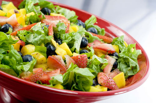 Giảm cân với thơm hiệu quả bất ngờ Salad-dua