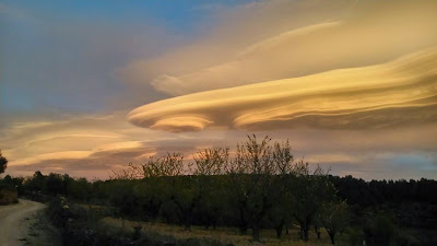 En Valderrobres han capturado esta imagen: