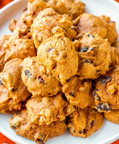 PUMPKIN DROP COOKIES