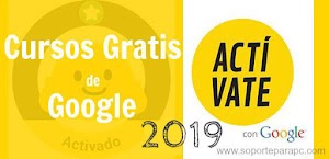 Cursos de Google 2019 ¡ACTIVATE! Formación + Certificado GRATIS Cursos de Google 2019 ¡ACTIVATE! Formación + Certificado GRATIS