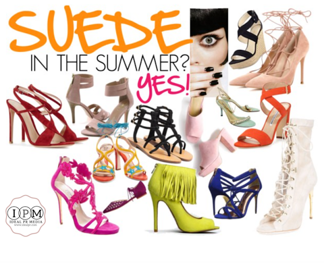 can you wear suede heels in the summer