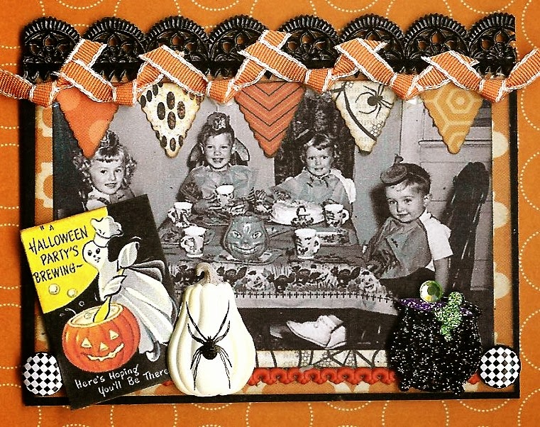 A Nostalgic Halloween: Retro Halloween Party ATC - A Halloween Party is ...