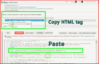Copy and paste HTML tag to bloggr Copy and paste HTML tag to bloggr