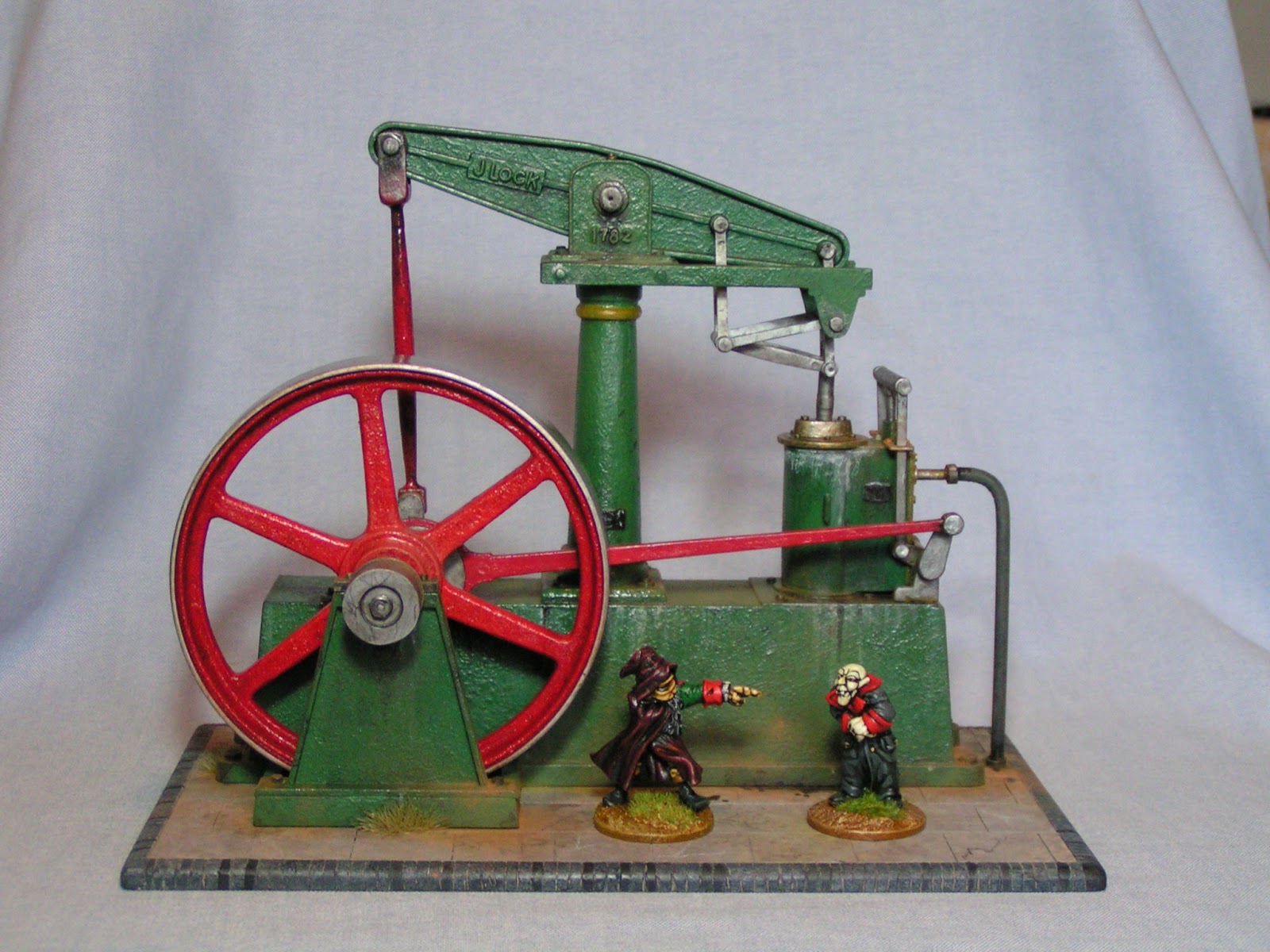 Dampf's modelling page Airfix Beam Engine as featured in WS&S issue 95