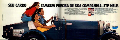 propaganda STP - 1976. brazilian advertising cars in the 70. os anos 70. história da década de 70; Brazil in the 70s; propaganda carros anos 70; Oswaldo Hernandez;