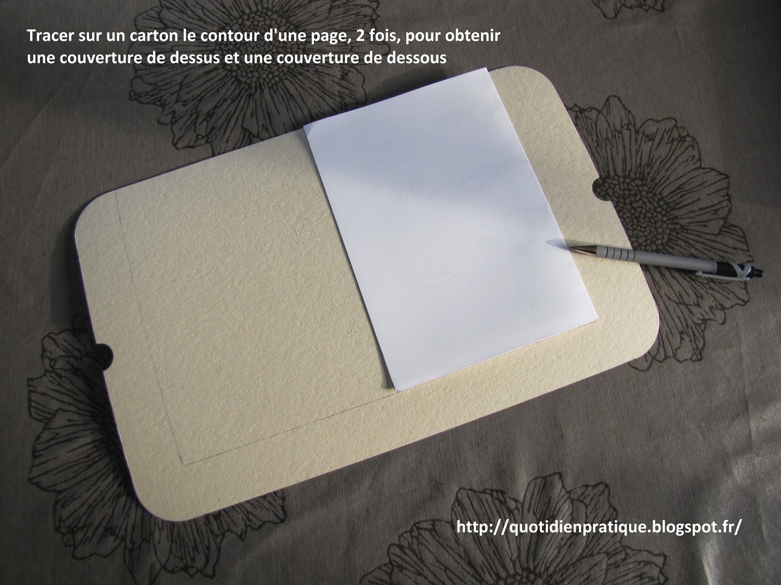 Le quotidien pratique: Fabriquer un carnet en feuilles de brouillon