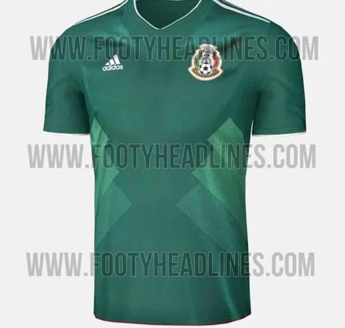 Mexico Home Kit World Cup 2018 (Adidas)